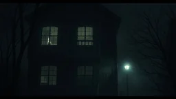 How could someone living on the second floor understand the misery of the one on the ground floor? high contrast, detailed, dark , noir, thriller, deep dark colors, gloomy, cinematic