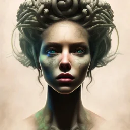 medusa, fallout 4, spray paint, chalk, transparency