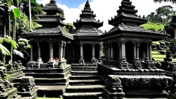 Balinese temples, where stone and spirits commune.