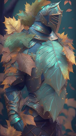 armor made of magic leaves