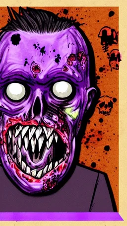 Zombie nion purple