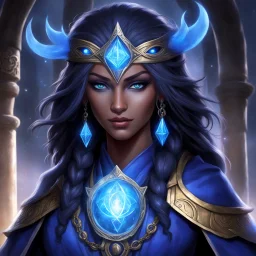 The Great Nema of Ruxa Koros, revered for beauty and power, wields ancient magic. Her eyes hold wisdom, robes shift magically, and hair cascades like midnight. Known for blue eggs symbolizing new beginnings, she commands respect and mystery. In the Fiend Folio, she is a Level 20 Sorcerer with divine knowledge and formidable abilities, a force to be reckoned with in the world of AD&D.