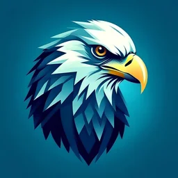 create a eagle vector logo