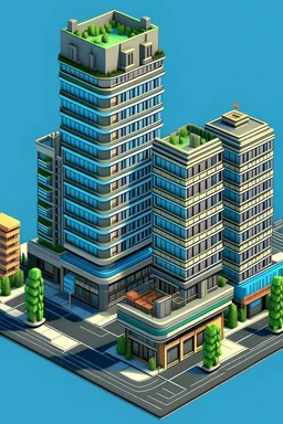 2d city building buisness