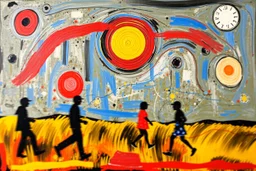 blurred lines warped minds picasso x pollock