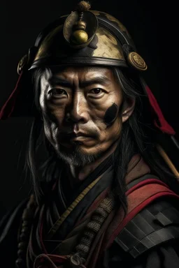 samurai portrait