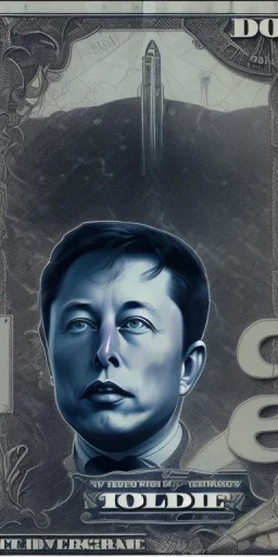 elon musk. in the dollar currency