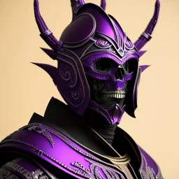 full body medieval purple masked villain in galaxy, teal and purple smoke, detailed, realistic, 4k