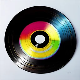 transparent rainbow vinyl