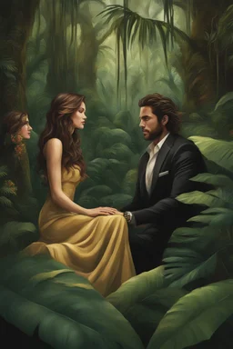 In the midst of the jungle's symphony, a moment of profound understanding unfolded between them. "We don't have to be apart," Megan proposed, her touch sending shivers down Riley's spine. "We could be a Pair if you turn out to be a Beta." A "Pair" in the jungle referred to two Betas who shared a desire to serve the same Alpha, their bond unbreakable. A mischievous grin spread across Riley's face. "You'd be my Jungle Queen," he playfully suggested, envisioning the strength and sensuality Megan wo