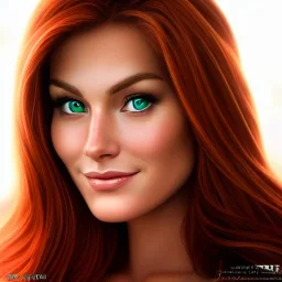 ultra detailed fullbody portrait of busty beautiful Mary Jane Watson , extremely detailed digital painting, intrincate, extremely detailed smiling face,crystal clear Big Green eyes, in the style of Fred Benes,mystical colors,perfectly centered image, perfect composition, rim light, beautiful lighting,8k, stunning scene, raytracing