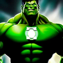 Ultra detailed fullbody Portrait in oil on canvas of Hulk merges with Green Lantern with armor,intense stare,extremely detailed digital painting, extremely detailed face,crystal clear Big eyes, mystical colors ,perfectly centered image, perfect composition, rim light, beautiful lighting,masterpiece,8k, stunning scene, raytracing, anatomically correct, in the style of robert e howard and Ken Kelley and Ohrai Noriyoshi and Simon Bisley and tomzj1