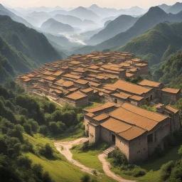 [art by Greg Smallwood] In the mountain valleys of China’s Fujian Province, large, rammed earth fortresses lay abandoned