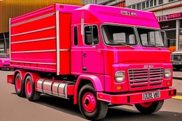 pink lorry