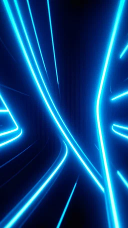 FUTURISTIC LIGHT BLUE COLOR LINES BEAMS SHAPED DESIGN