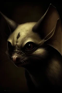 Portrait of a bat by Tarantino