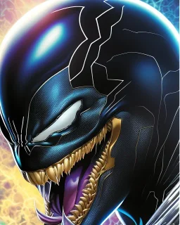 mavel comic book venom, symbiote, web swinging, open mouth, oversized mouth, long teeth and tongue, highly detailed, hyper-detailed, beautifully color-coded, insane details, intricate details, beautifully color graded, Cinematic, Color Grading, Editorial Photography, Depth of Field, DOF, Tilt Blur, White Balance, 32k, Super-Resolution, Megapixel, ProPhoto RGB, VR, Halfrear Lighting, Backlight, photorealistic rendering