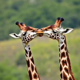 Among giraffes, there's more same-sex than opposite-sex activity. In fact, studies say gay sex accounts for more than 90 percent of all observed sexual activity in giraffes. And they don't just get straight to business.