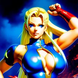 fullbody portrait 'beautiful blonde Sexy busty Cammy(street Fighter)',wearing skintight latex bikini suit,hyperrealistic skin,Hyperrealistic crystal clear Blue eyes,painting by gaston bussiere, greg rutkowski, yoji shinkawa, yoshitaka amano, tsutomu nihei, donato giancola, tim hildebrandt, oil on canvas, cinematic composition, extreme detail,fit full head inside picture,32k