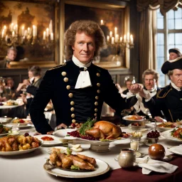 Thanksgiving dinner with Horatio Hornblower