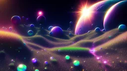 black crystal cosmic and galactic ambiance hill road grass sunny sky stars night surreal, full of details, smooth, bright sunshine，soft light atmosphere, light effect，vaporwave colorful, concept art, smooth, extremely sharp detail, finely tuned detail, ultra high definition, 8 k, unreal engine 5, ultra sharp focus white and violet landsacape with multicolored crystals falling from the sky, full of details, smooth, bright sunshine，soft light atmosphere, light effect，vaporwave col