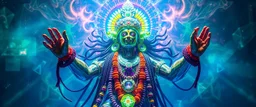 Transparent Krishna mega bot beats toxicity with Goa trance