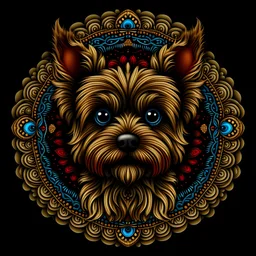 Mandala of a Yorkie