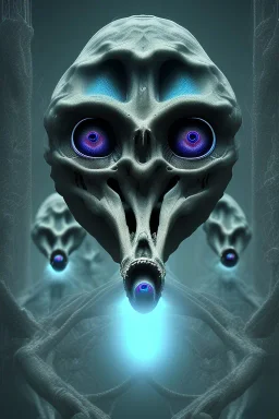 paranormal aliens, clean art NFT,