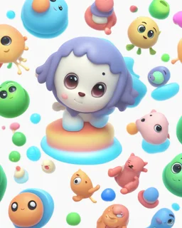Jellybo is a cute little 3D