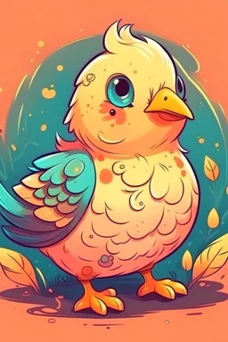 cute bird mythical