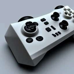 Greek white marble stature using a game controller , full of details, realistic, high definition