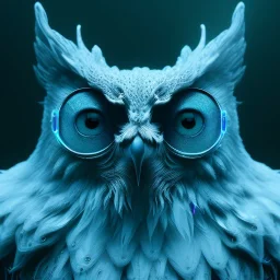 intricate details, realistic, octane, unreal engine, portrait, natural lighting,insanely,nightclub lighting, elegant, blue neon wearing,neon lighting, detail, bokeh, fantasy art style, volumetric lighting, extreme detail, Photorealism, High detail, Hyper realistic Owl in forest, macro lens blur,abstract paint, sharp focus, 85mm, polaroid, cinematic, cinema4d, HDR, 8k