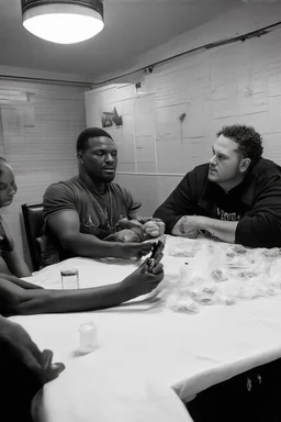 felix am Drogen dealen mit Waffe bei Striperin