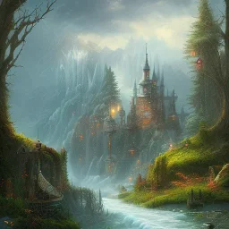 Fantasy landscape