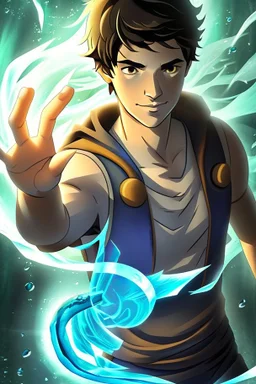 Percy Jackson with water powers