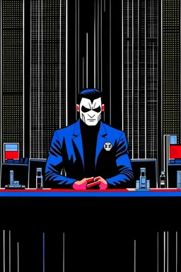 punisher sku;; CITY MEETING INSIDE THE STRIP CLUB the style of Hiroshi Nagai