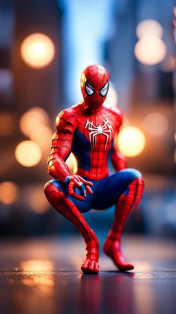 spiderman bum as a light bulb,bokeh like f/0.8, tilt-shift lens 8k, high detail, smooth render, down-light, unreal engine, prize winning