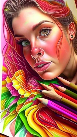 love, art, drawing, very realistic, detailed, vibrant colors.