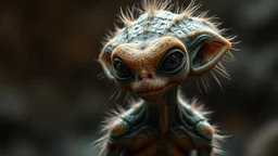 Strange, innovative, beautiful, unknown furry humanoid alien, exquisite body, striking skin, happy, intelligent, thoughtful, friendly, eager, genuine, extreme characteristics, beautiful volumetric lighting, attractive composition, photorealistic, bokeh blur, extremely detailed, chiaroscuro