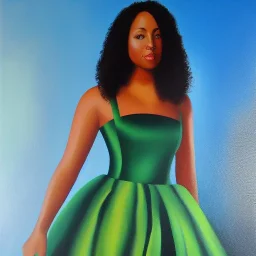 Full body portrait, painting, medium shot lady HotTopicKids