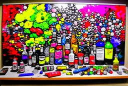 create a Research Board, These Visuals drug addiction art