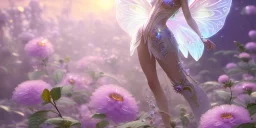 crystal subtle flower in a galactic ambiance beautiful fairy, transparent, delicate colors, in the foreground, full of details, smooth，soft light atmosphere, light effect，vaporwave colorful, concept art, smooth, extremely sharp detail, finely tuned detail, ultra high definition, 8 k, unreal engine 5, ultra sharp focus