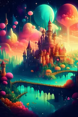 Magical dream city