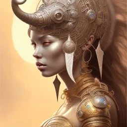 ssango fantasy, fantasy magic, intricate, sharp focus, illustration, highly detailed, digital painting, concept art, matte, artgerm and paul lewin and kehinde wiley, masterpiece silver elephant head bronze Asian African girl nice breast Hawaiian hair turquoise golden waves