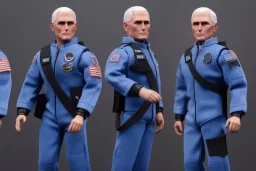 Mike pence G.i. joe toy doll space force uniform in a package