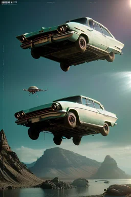 Ultra Realistic retro sci-fi, 1960 year, levitating cars, soft color, highly detailed, unreal engine 5, ray tracing, RTX, lumen lighting, ultra detail, volumetric lighting, 3d, finely drawn, high definition, high resolution.