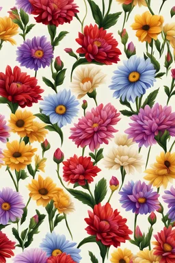 Gambar bunga, realistic flowers, flowers, floral,