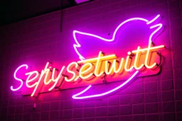 the spysetwitter neon sign, ultimate psychedelic beauty
