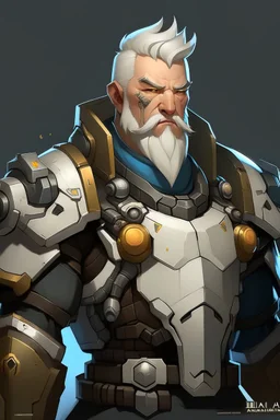 reinhardt di overwatch arma versione leone cinese