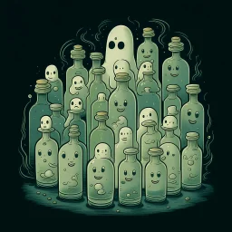 one big bottle full of ghosts